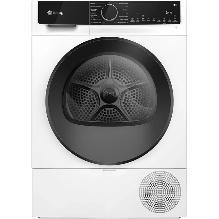 Secadora con bomba de calor, 9 kg, Blanco BALAY · 3SB093BC 1