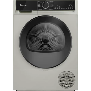 Secadora con bomba de calor, 9 kg, Acero mate antihuellas BALAY · 3SB093XC