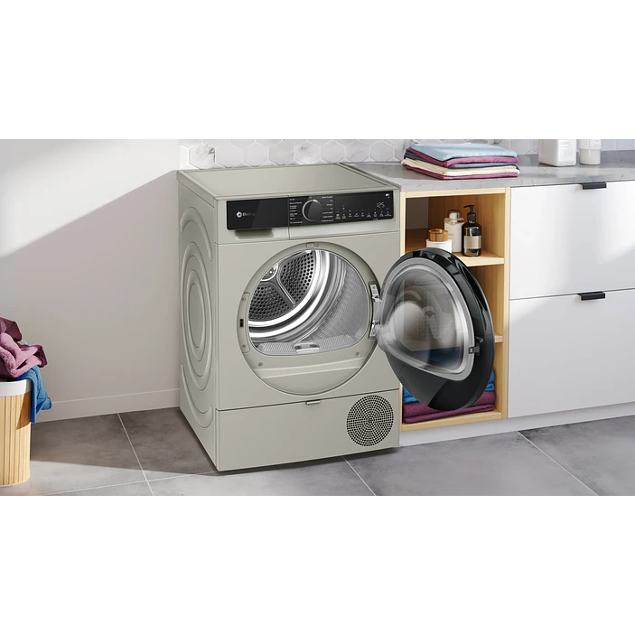Secadora con bomba de calor, 9 kg, Acero mate antihuellas BALAY · 3SB093XC 12