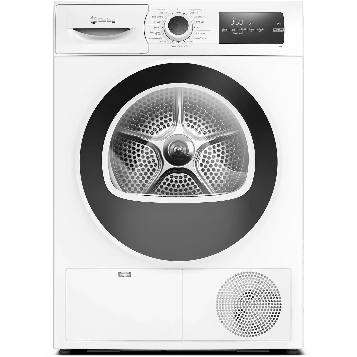 Secadora con bomba de calor, Blanco BALAY · 3SB582BE 1