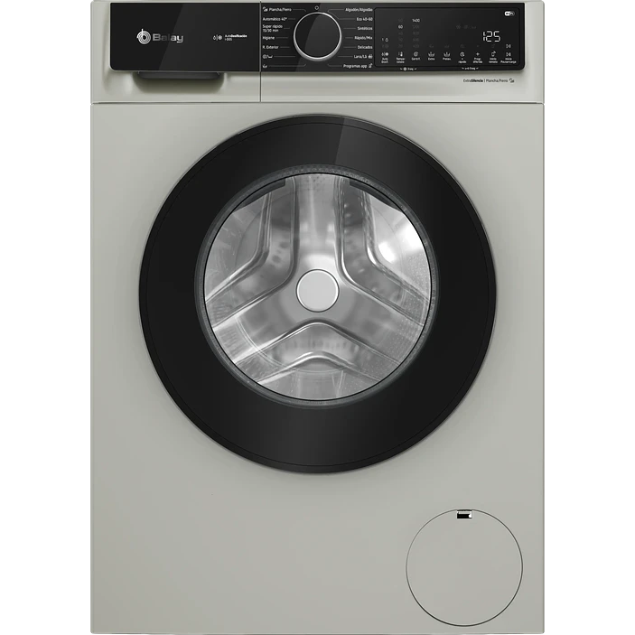 Lavadora con Programa Plancha, 10 kg, máx. 1400 rpm, Acero mate antihuellas BALAY · 3TS3104XH 1