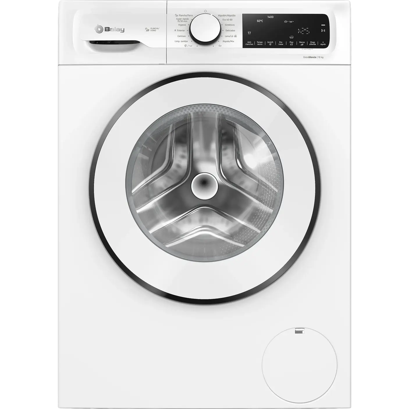 Lavadora con Programa Plancha, 10 kg, máx. 1400 rpm, Blanco BALAY · 3TS3107BD 1