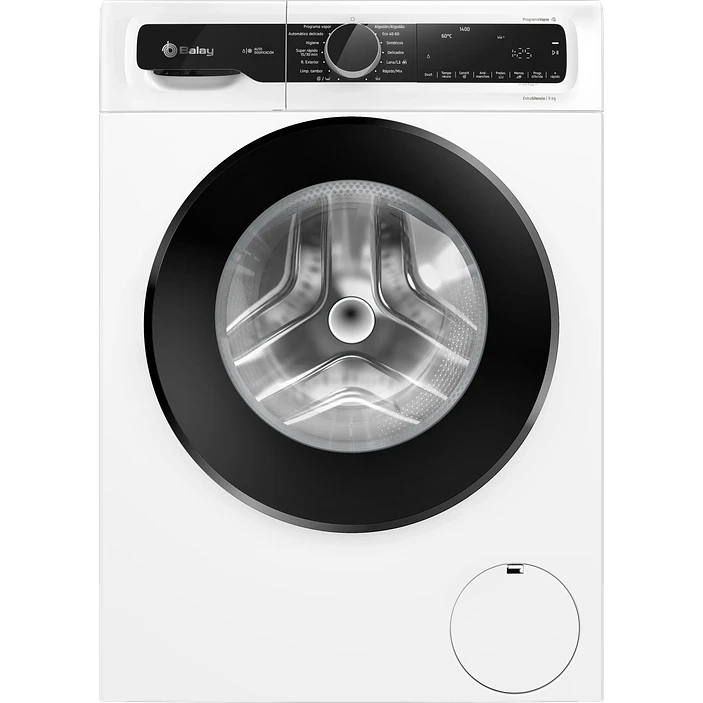 Lavadora con Programa Plancha, 9 kg, máx. 1400 rpm, Blanco BALAY · 3TS395BDS 1