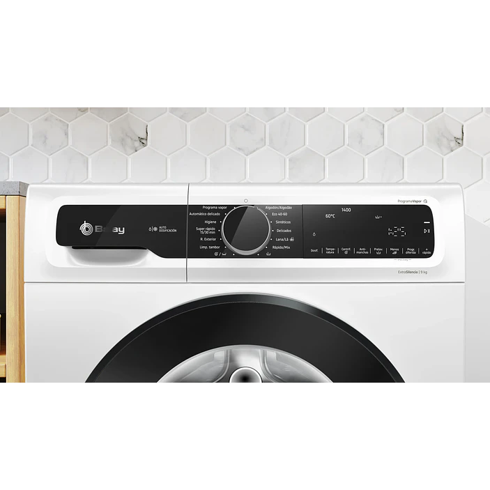 Lavadora con Programa Plancha, 9 kg, máx. 1400 rpm, Blanco BALAY · 3TS395BDS 3