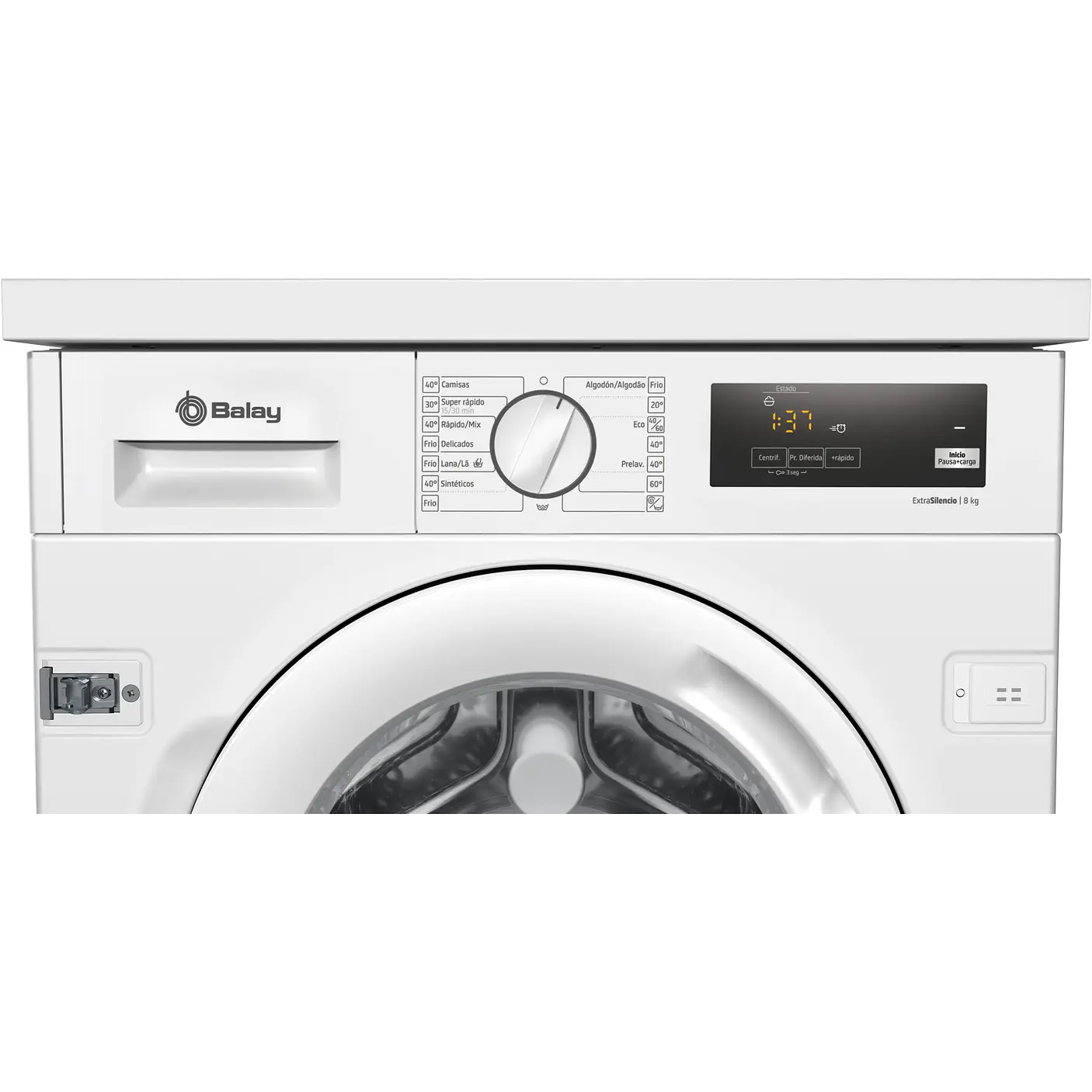 Lavadora totalmente integrable, 8 kg, máx. 1400 rpm, Blanco BALAY · 3TI987B 2