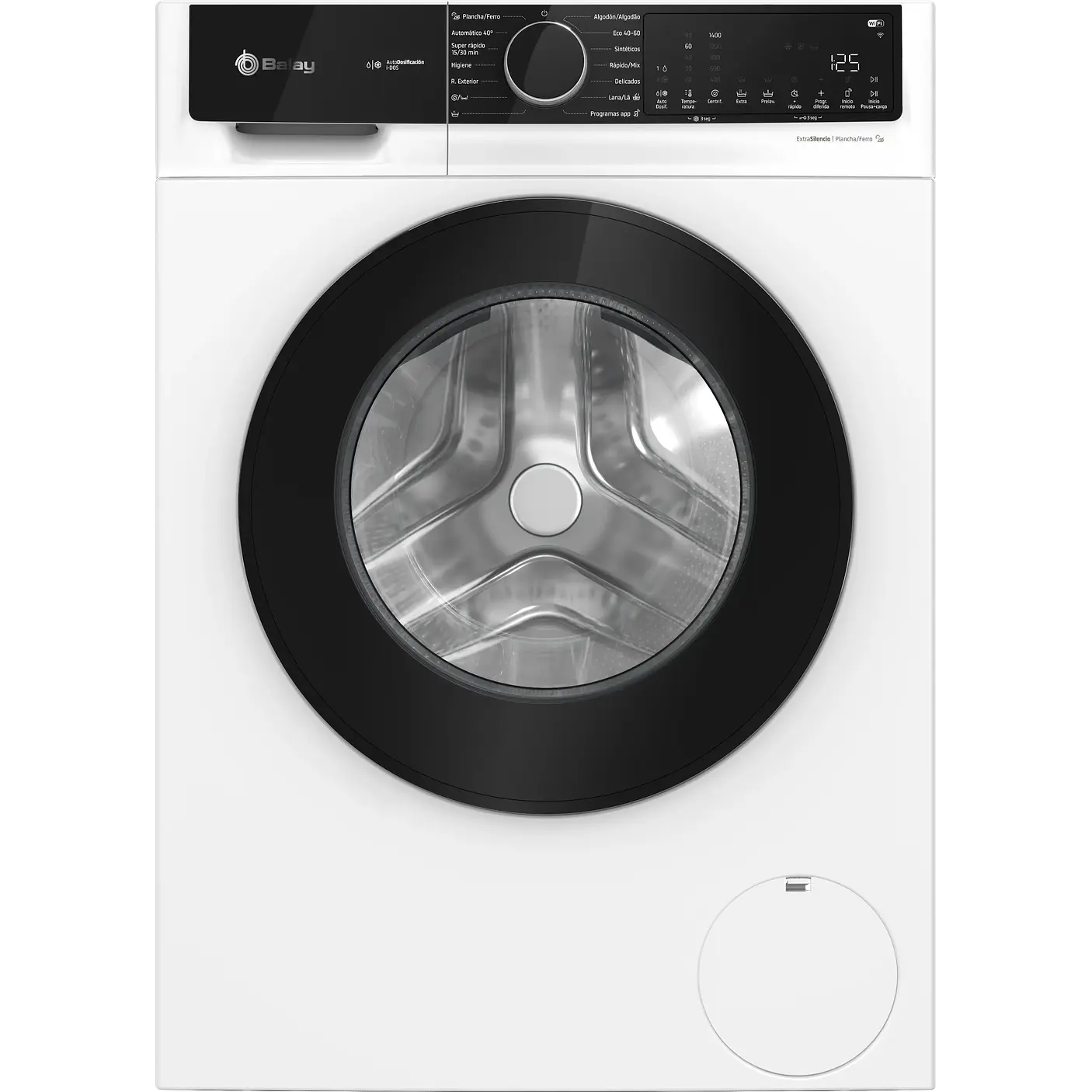 Lavadora con Programa Plancha, 10 kg, máx. 1400 rpm, Blanco BALAY · 3TS3104BH 1