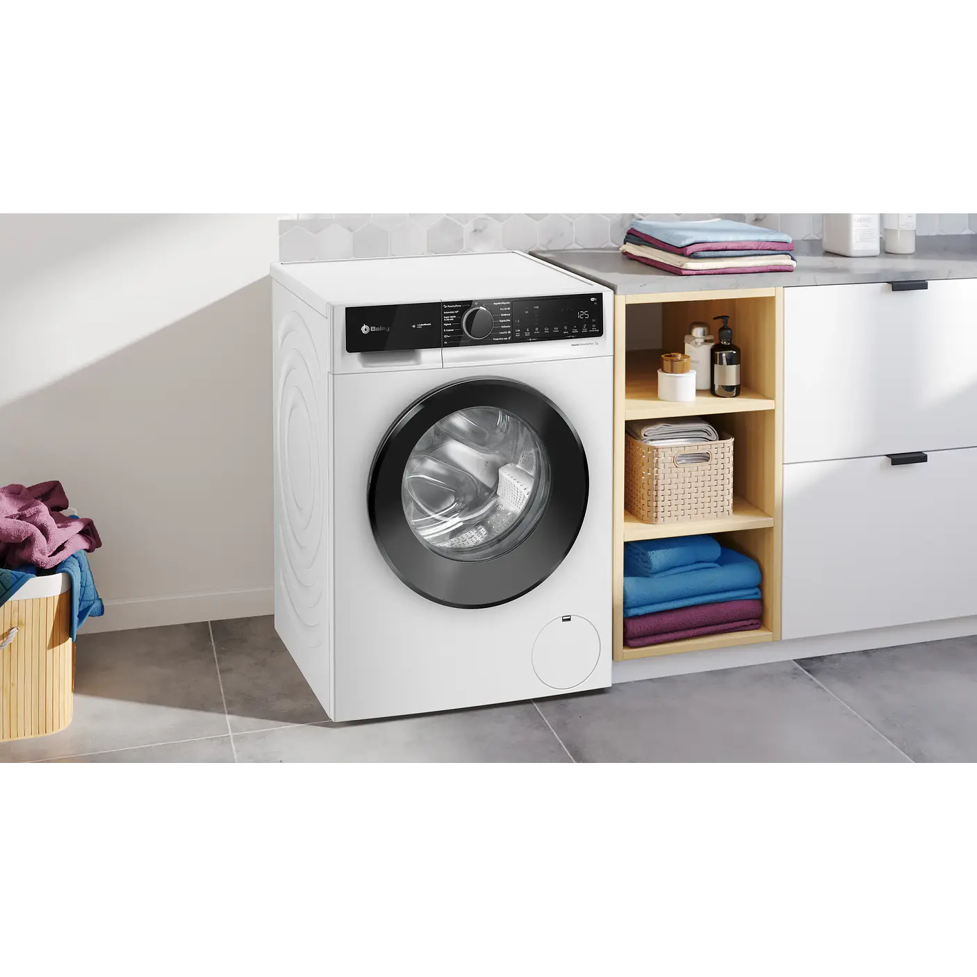 Lavadora con Programa Plancha, 10 kg, máx. 1400 rpm, Blanco BALAY · 3TS3104BH 5