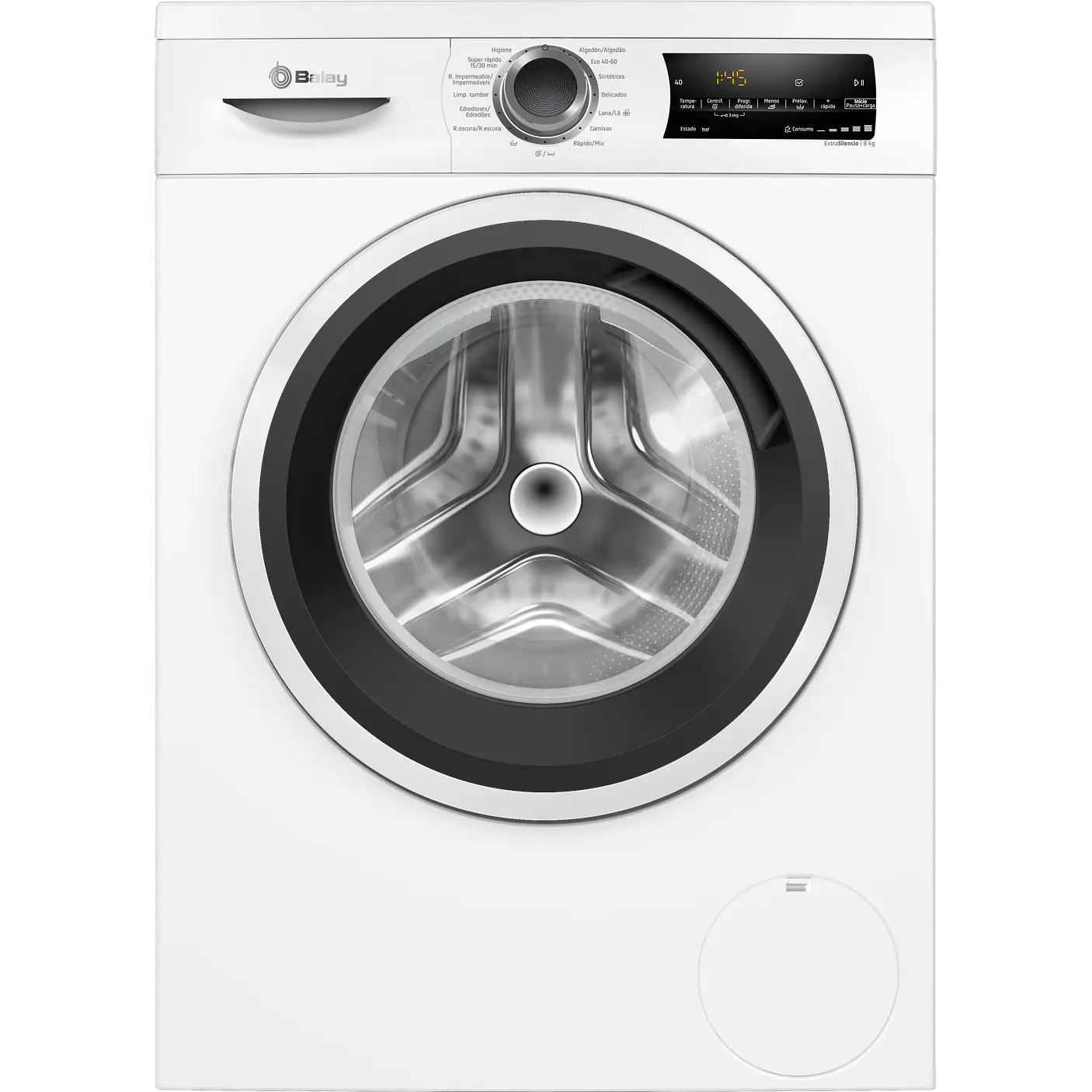 Lavadora, 8 kg, máx. 1400 rpm, Blanco BALAY · 3TS384BT 1
