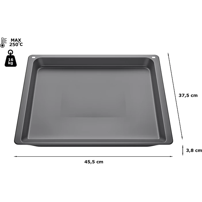 Bandeja universal, 38 x 455 x 375 mm, con recubrimiento antiadherente BALAY · 3HZ532010 2