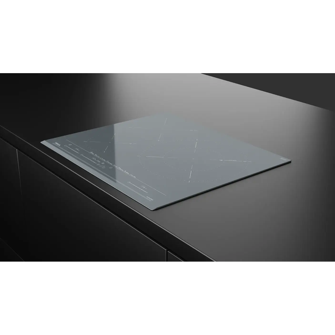 Placa de inducción de 60 cm con funciones directas y 3 zonas de cocinado - TEKA 8