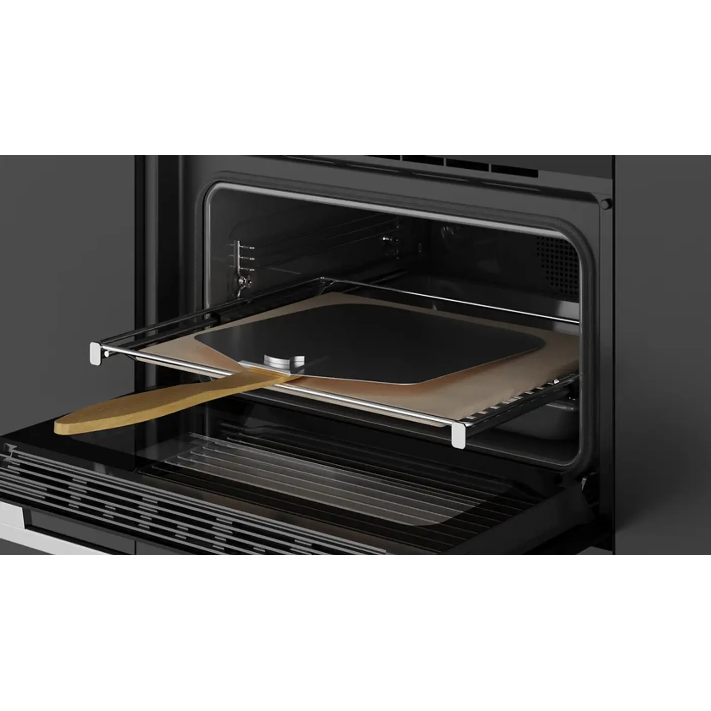 Horno pirolítico compacto con función especial para pizza 340ºC y piedra cerámica - TEKA 10