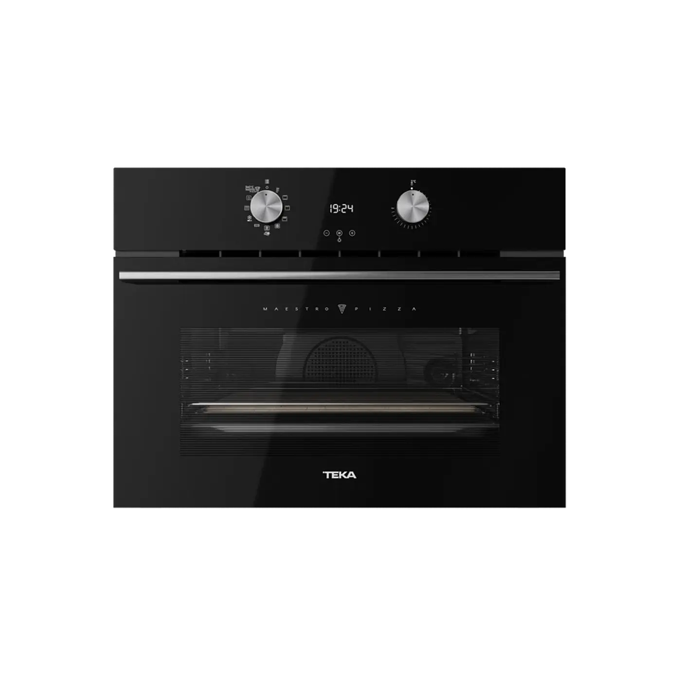 Horno pirolítico compacto con función especial para pizza 340ºC y piedra cerámica - TEKA 1