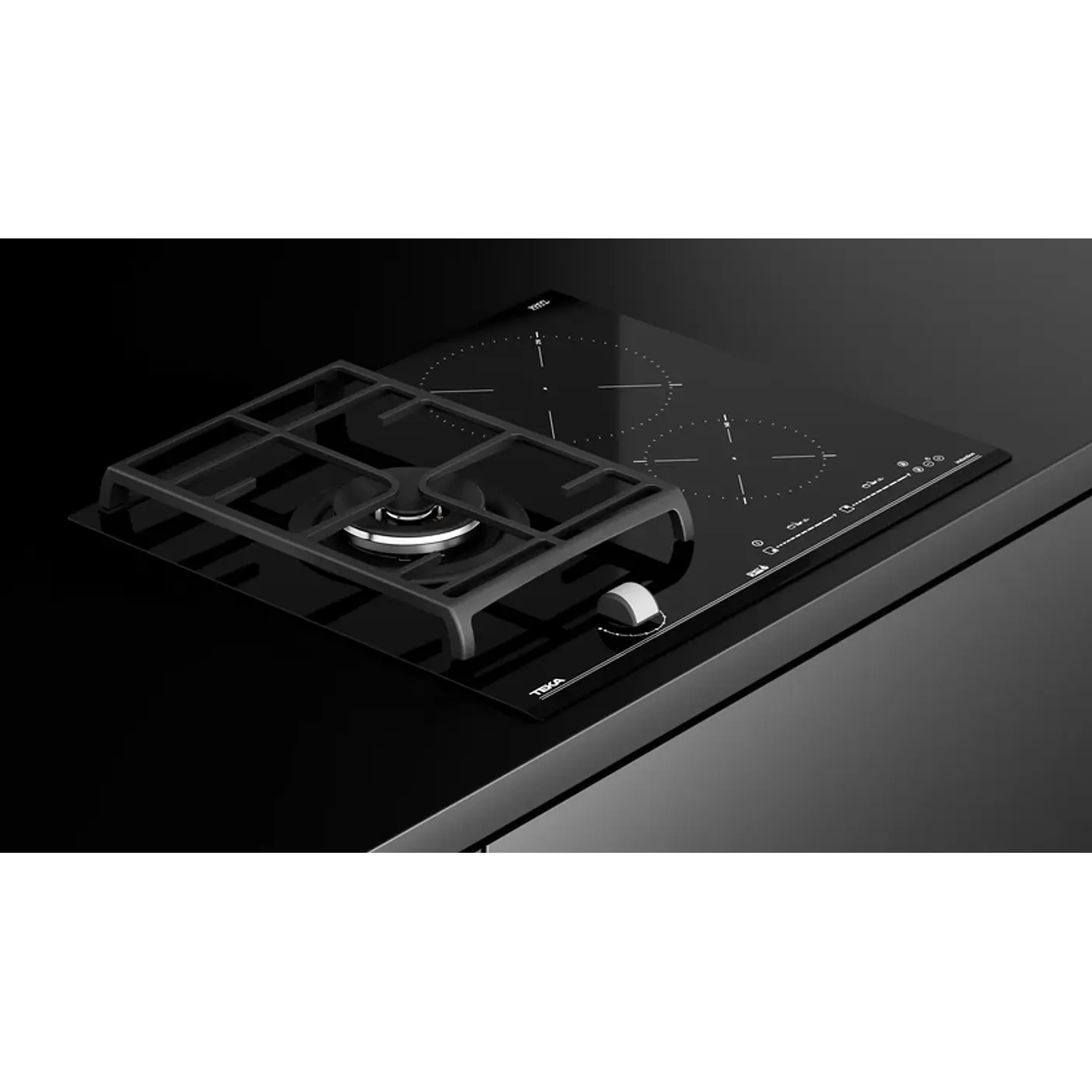 Placa Hybrid de 60cm con funciones directas y 3 zonas - TEKA 8
