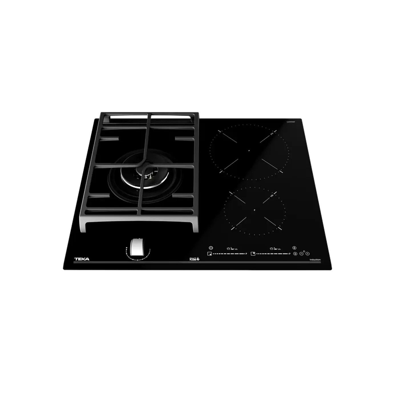 Placa Hybrid de 60cm con funciones directas y 3 zonas - TEKA 5