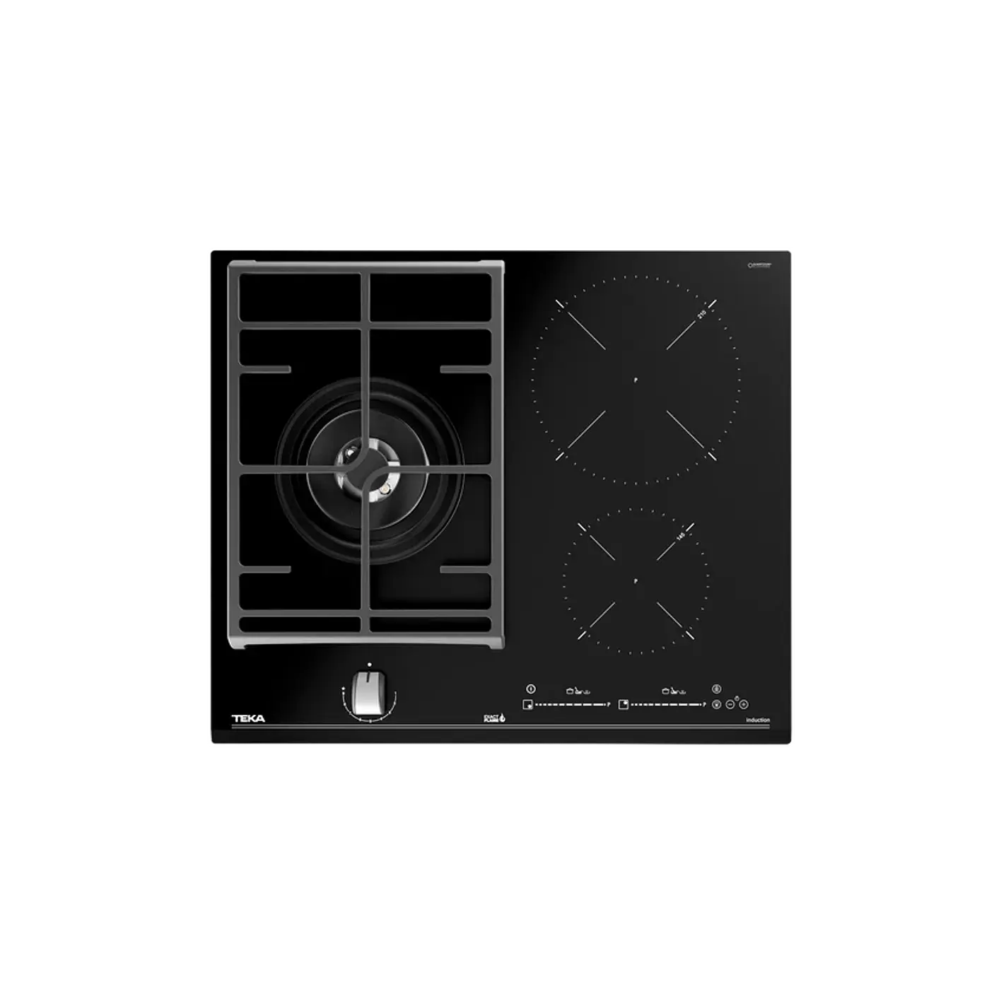 Placa Hybrid de 60cm con funciones directas y 3 zonas - TEKA 1