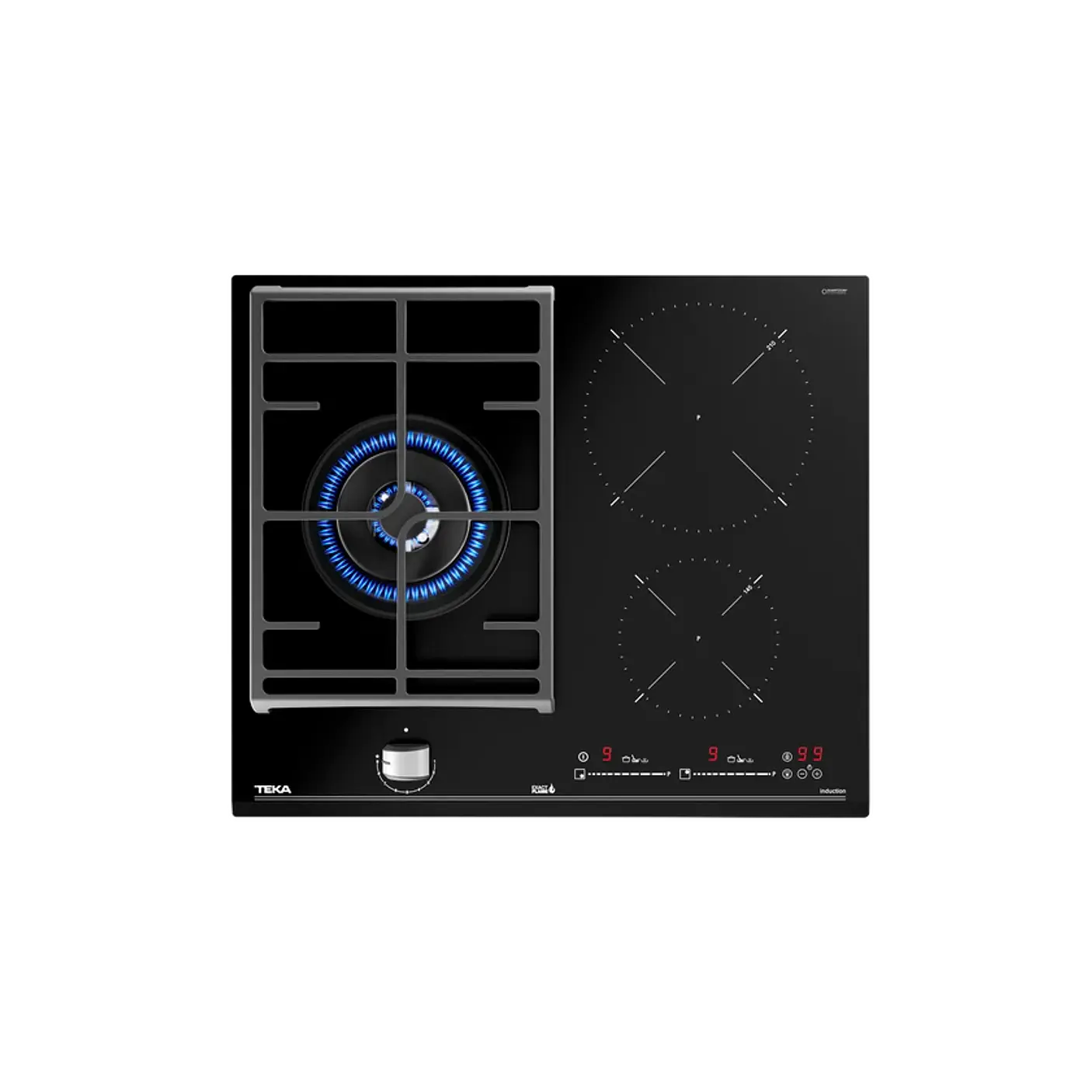 Placa Hybrid de 60cm con funciones directas y 3 zonas - TEKA 2