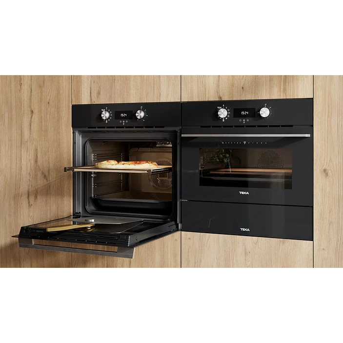 Horno pirolítico con función especial para pizza 340ºC y piedra cerámica - TEKA  8