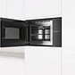 Microondas integrable con grill 59 x 38 cm Cristal negro, Negro - BALAY - Miniatura 4