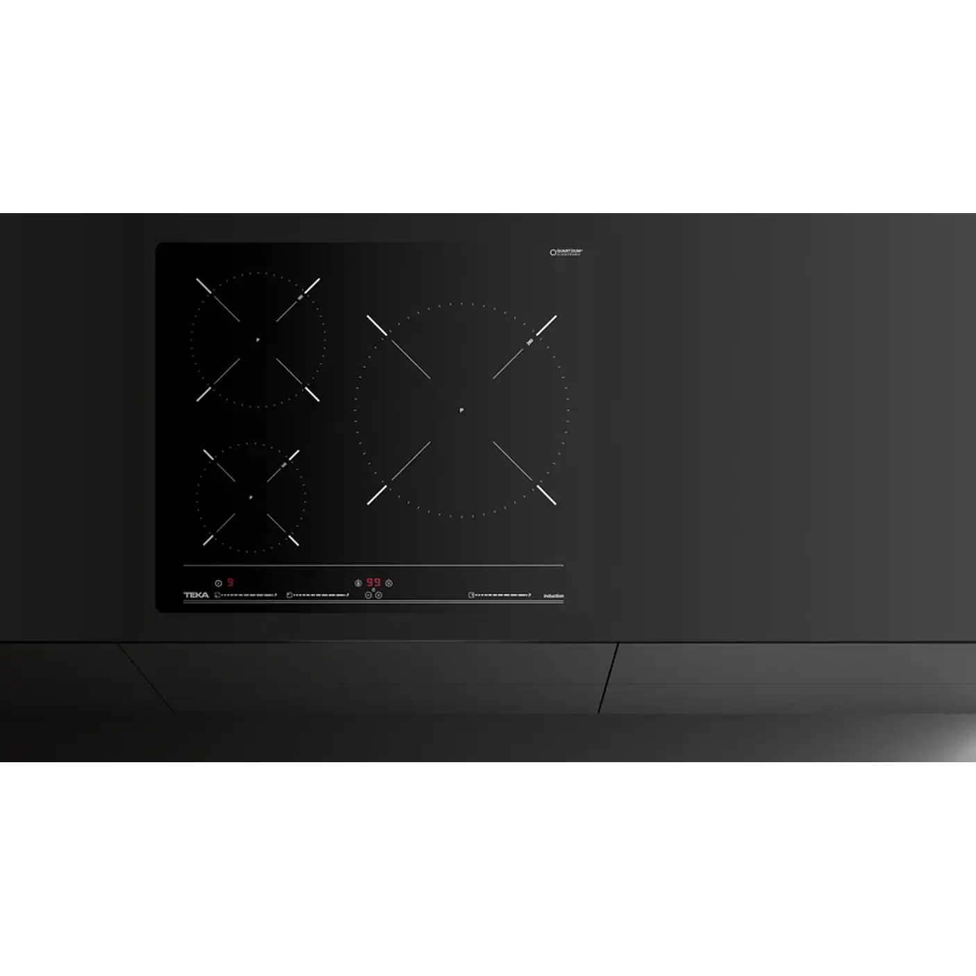 Placa de inducción de 60 cm con 3 zonas - TEKA 9