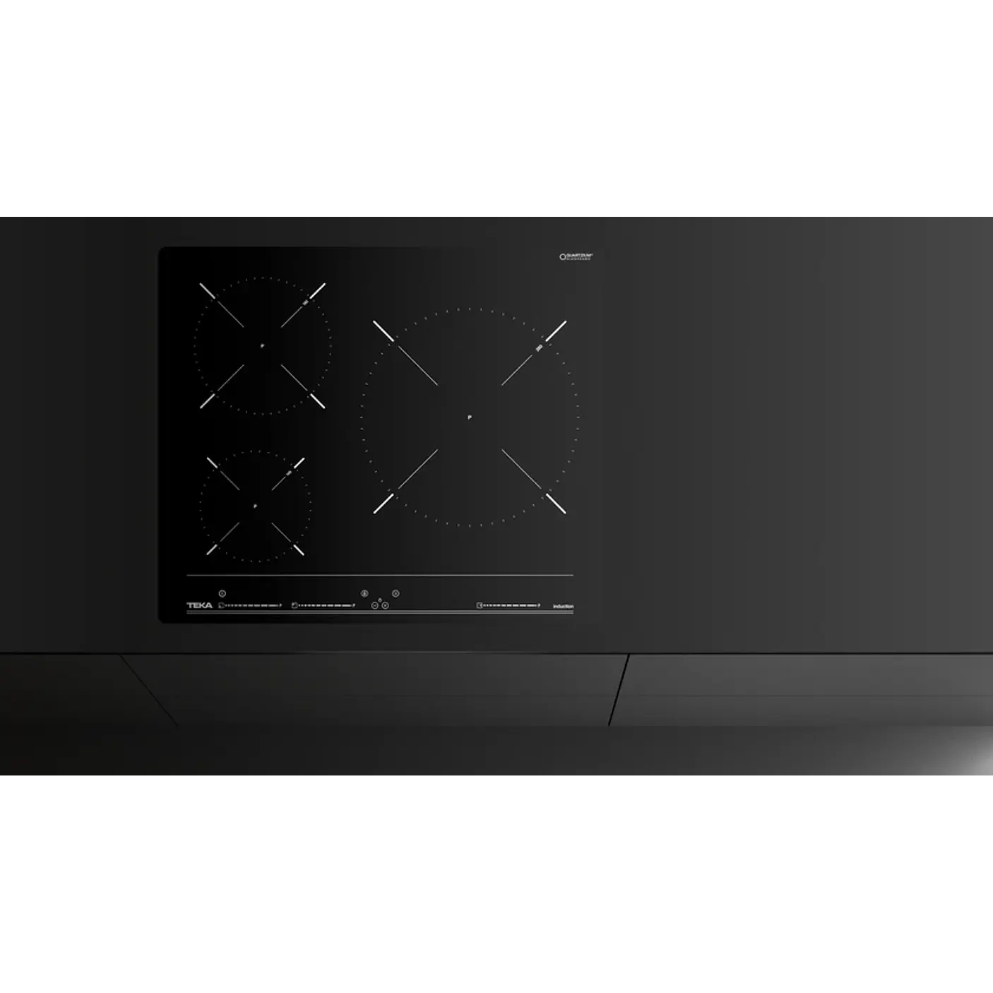 Placa de inducción de 60 cm con 3 zonas - TEKA 8
