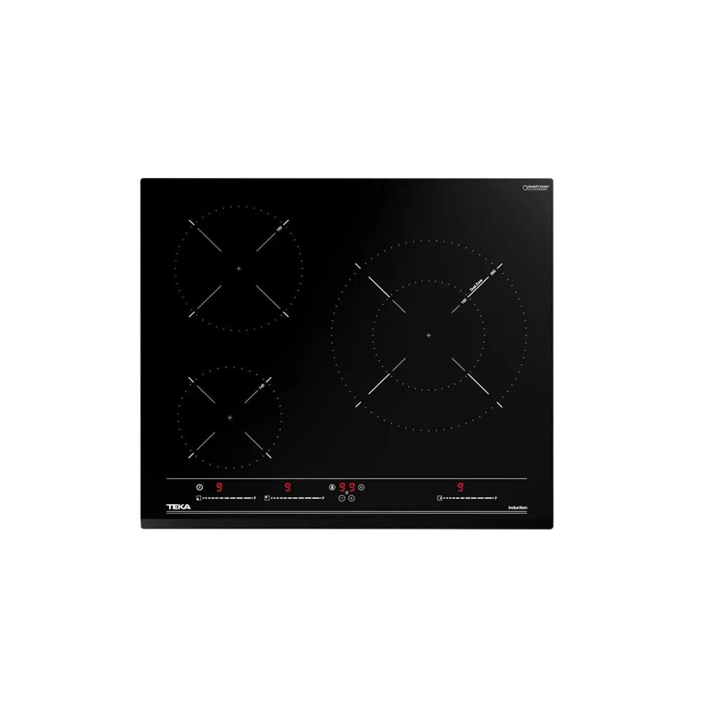 Placa de inducción Multislider de 60cm con 3 zonas de cocción - TEKA 2