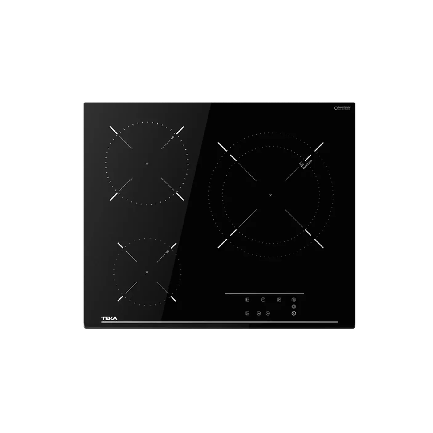 Vitrocerámica de 60 cm con 3 zonas con Touch Control - TEKA 1