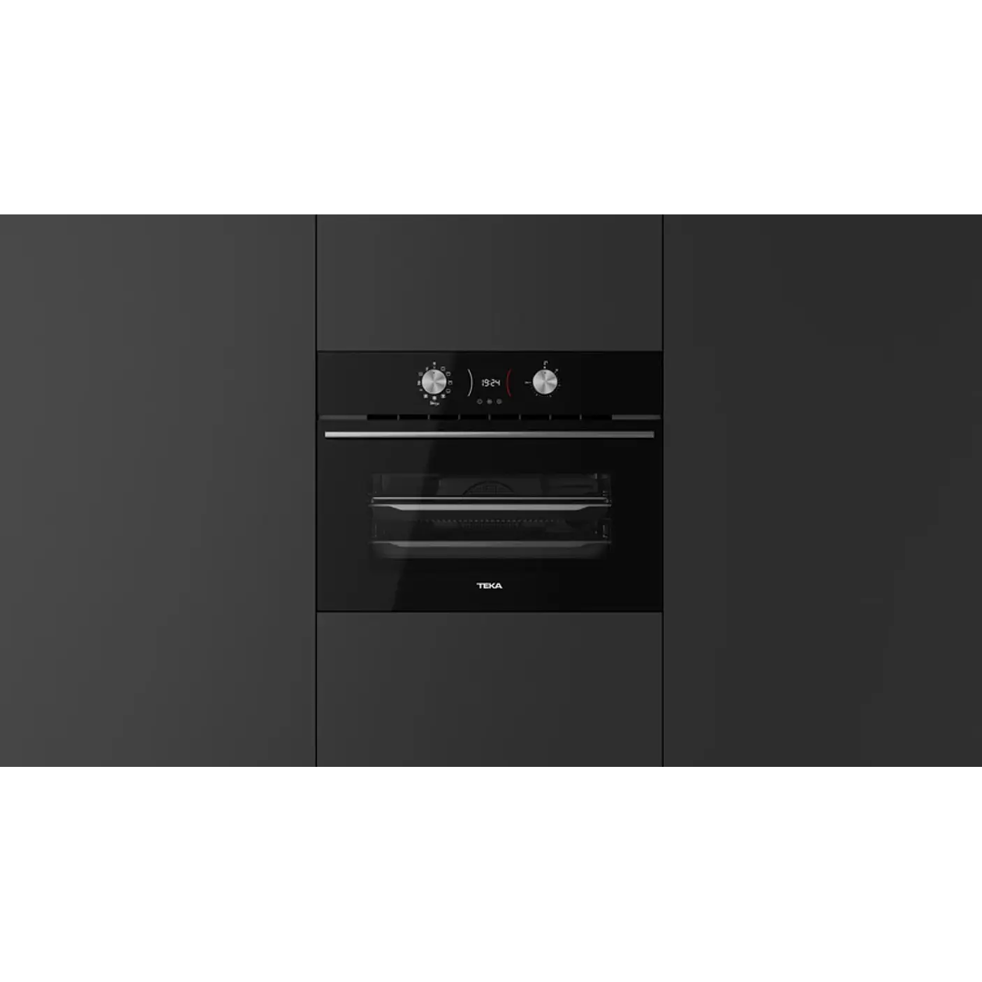 Horno compacto multifunción AirFry con 9 funciones de cocinado y sistema HydroClean - TEKA 8