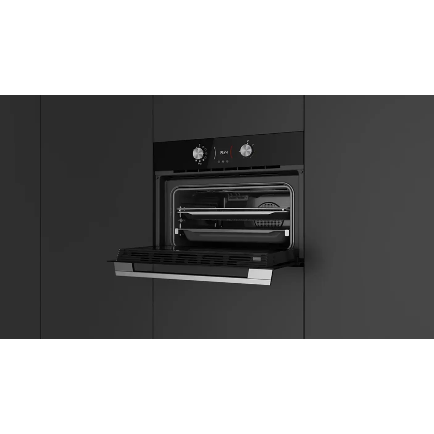 Horno compacto multifunción AirFry con 9 funciones de cocinado y sistema HydroClean - TEKA 9