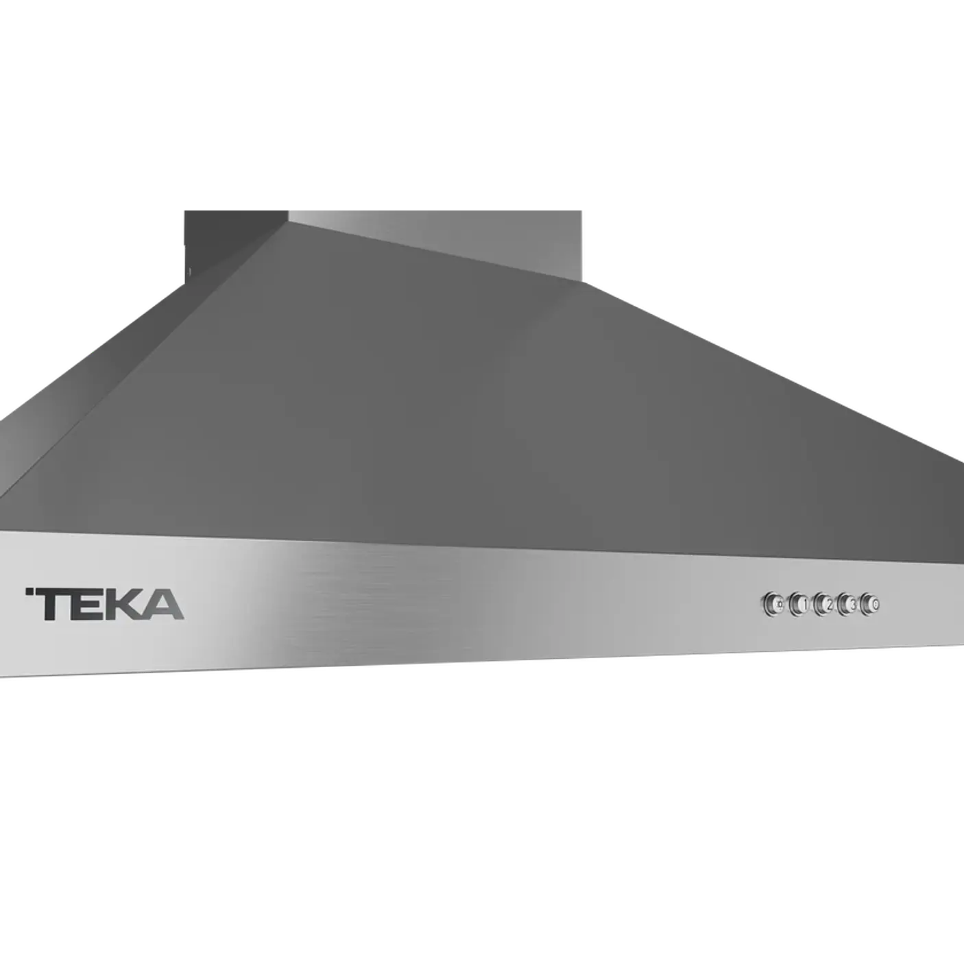 Campana decorativa piramidal de 70cm, control electronico y 3+1 velocidades - TEKA 4