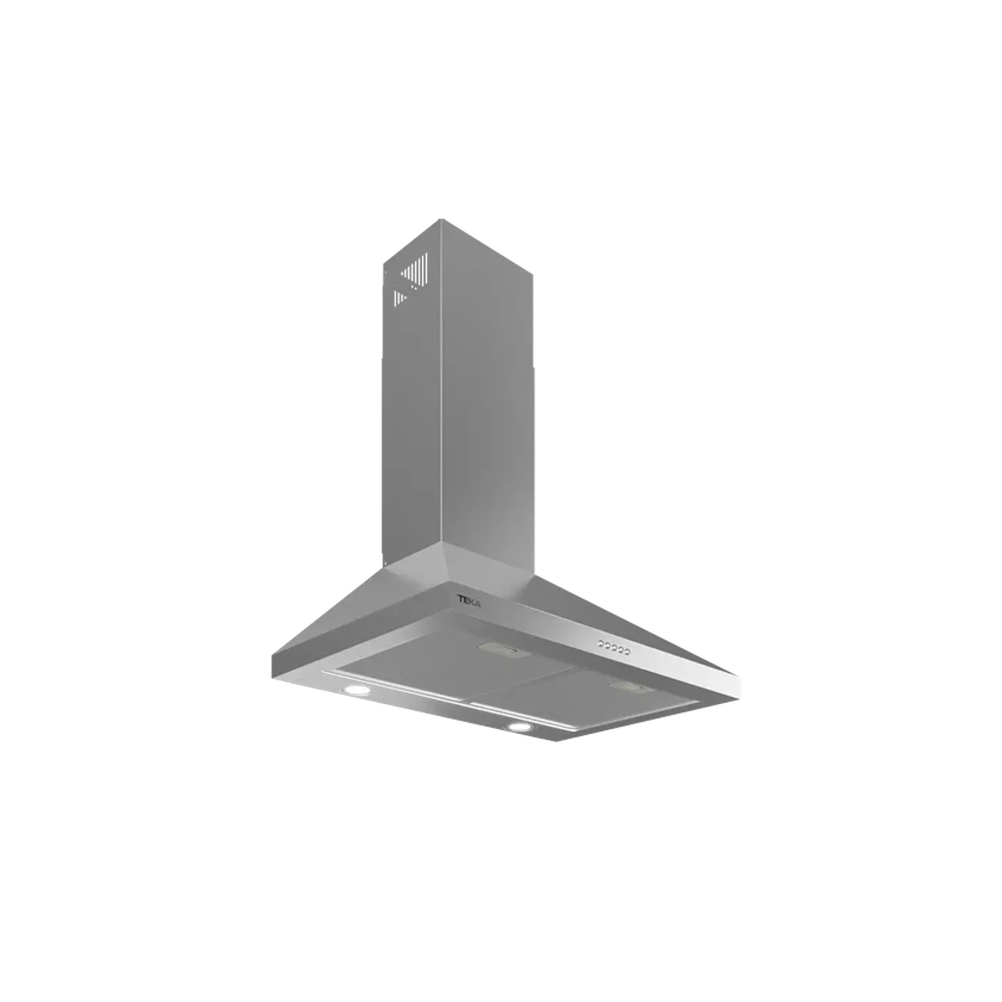 Campana decorativa piramidal de 70cm, control electronico y 3+1 velocidades - TEKA 2