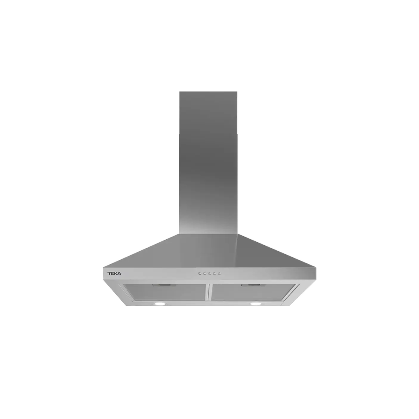 Campana decorativa piramidal de 70cm, control electronico y 3+1 velocidades - TEKA 1