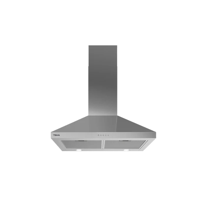 Campana decorativa piramidal de 70cm, control electronico y 3+1 velocidades - TEKA 1