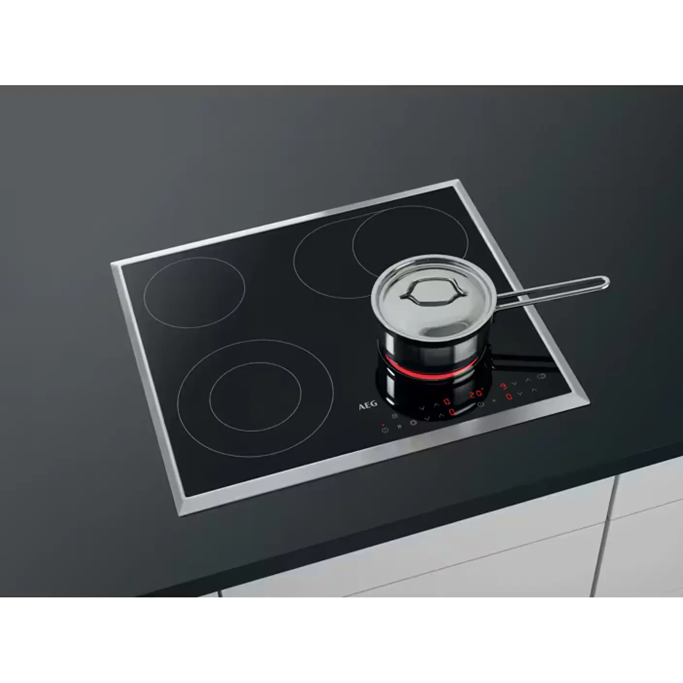 AEG Placa Vitrocerámica | 60 cm | 7000 W | HK634060XB 3