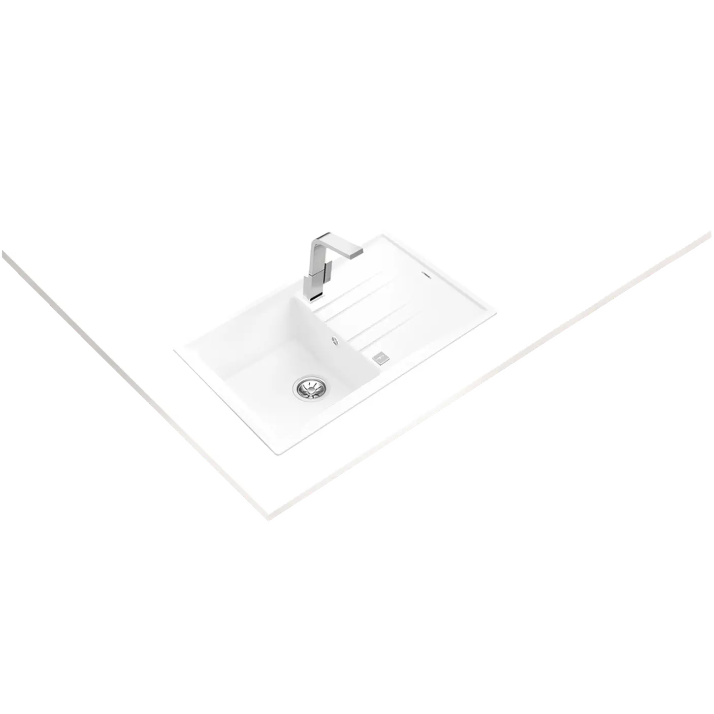 TEKA fregadero de cocina · STONE 50 B-TG 1C 1E BLANCO 3