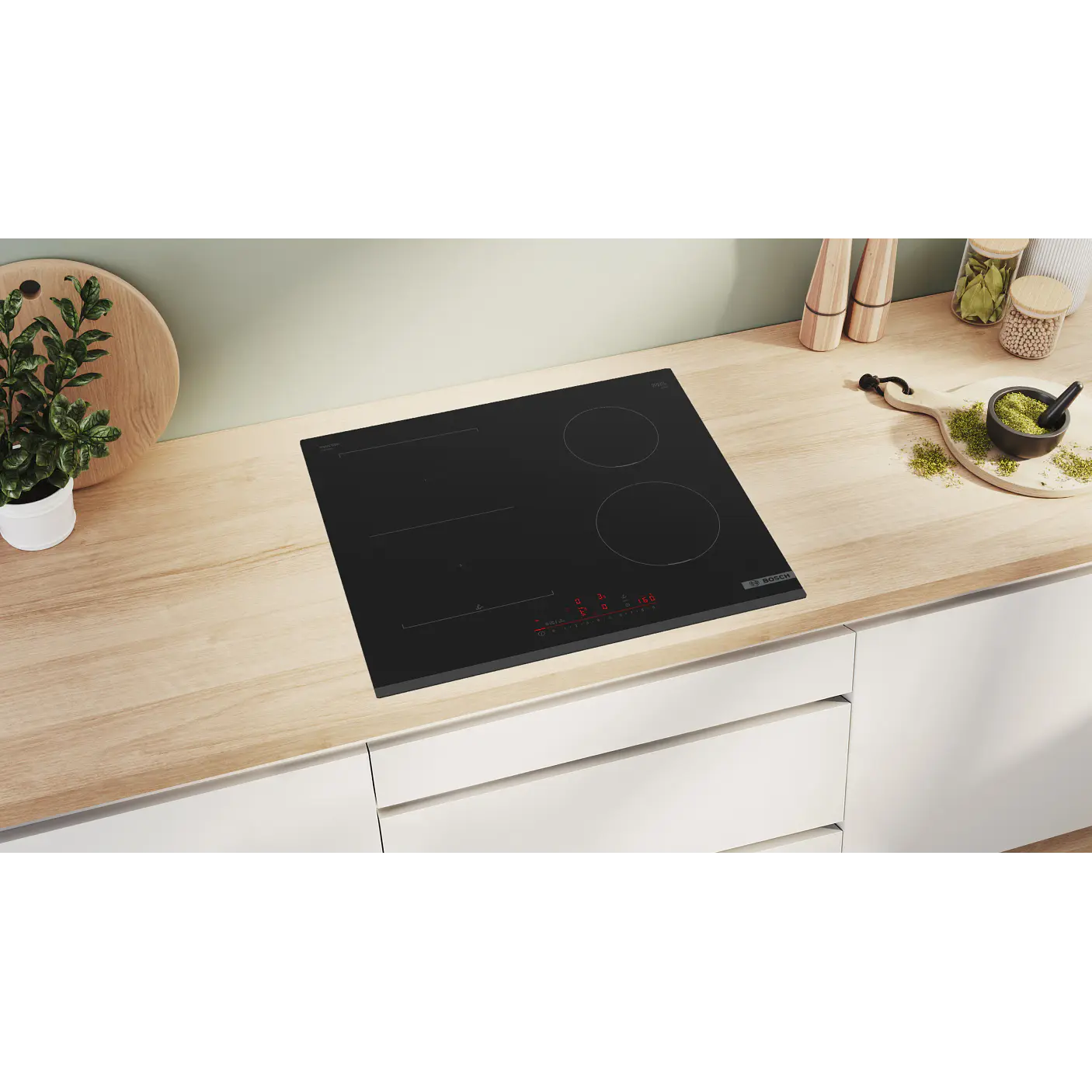 Placa de inducción 60 cm sin perfiles Serie 6 PVS631HC1E - BOSCH 3
