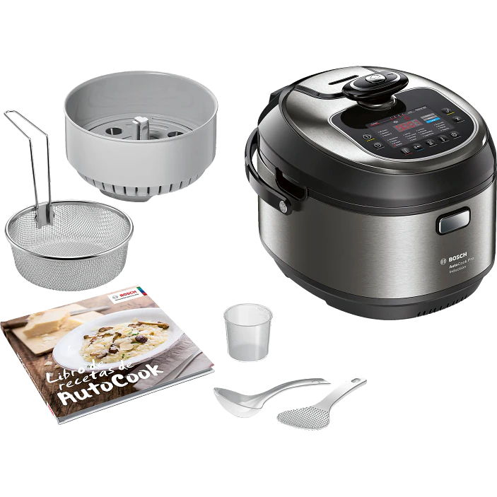 Robot de cocina AutoCook de 5 L en acero inoxidable MUC88B68ES - BOSCH 1