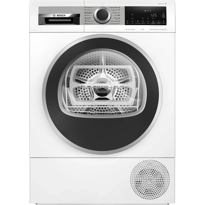 Secadora con bomba de calor 9 kg Serie 6 WQG245A0ES - BOSCH 1