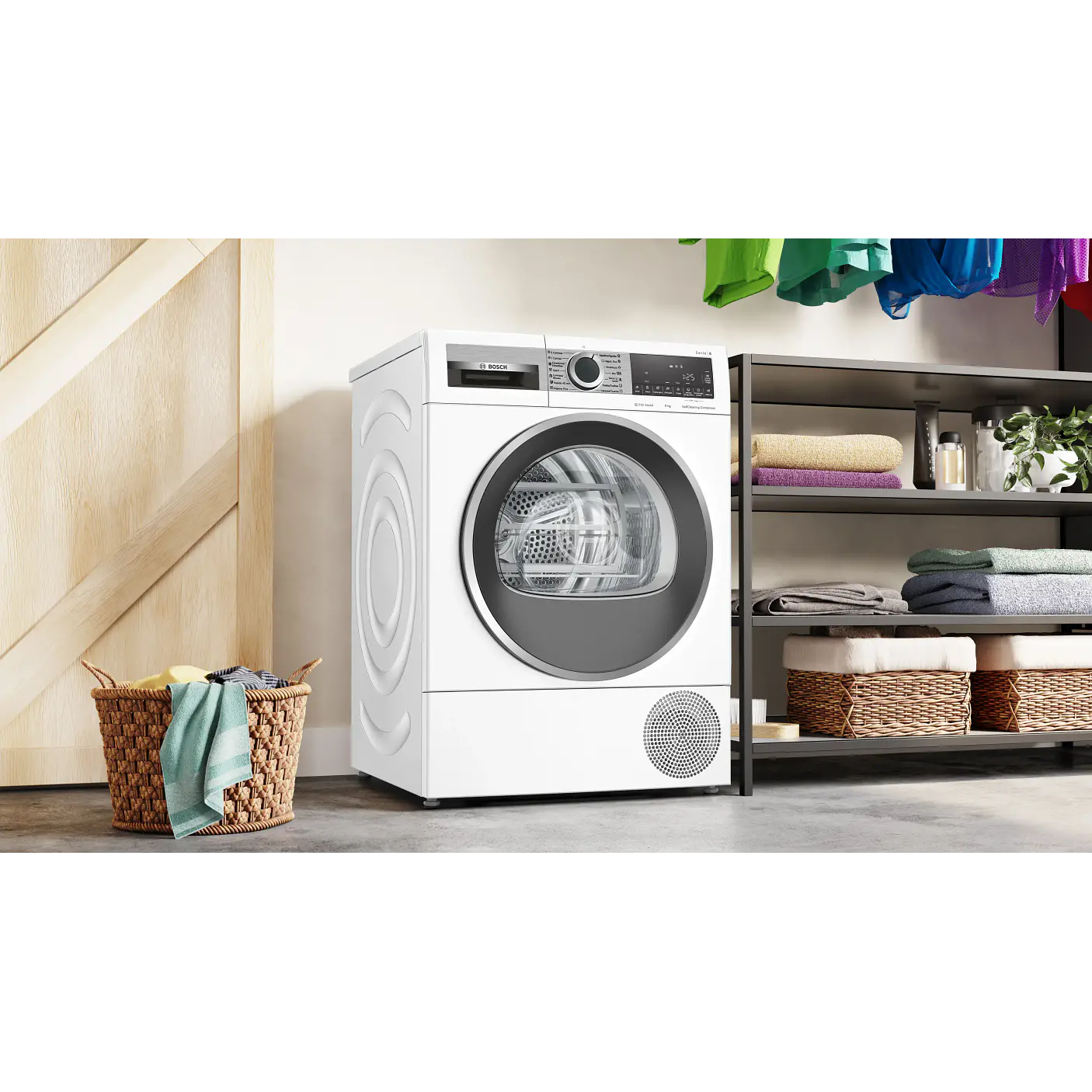 Secadora con bomba de calor 9 kg Serie 6 WQG245A0ES - BOSCH 4