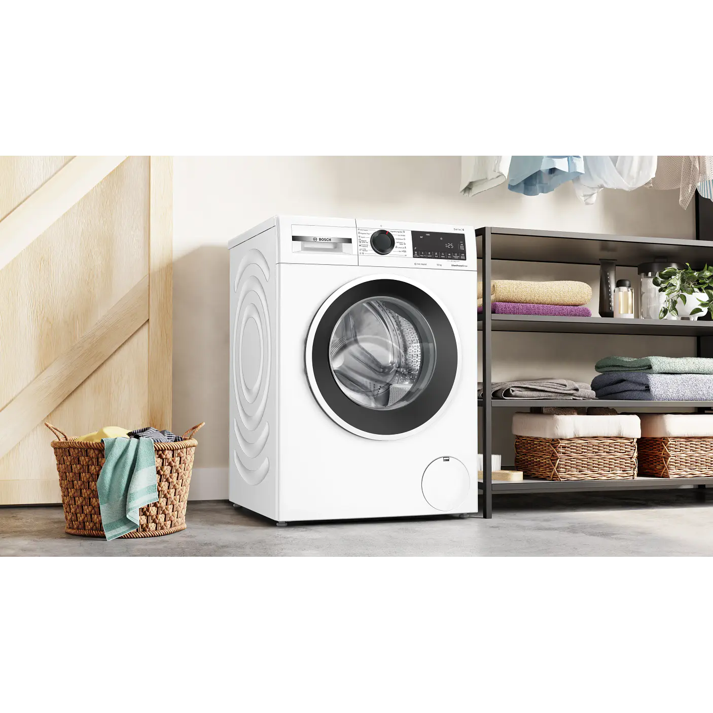 Lavadora de carga frontal 10 kg máx. 1400 rpm Serie 6 WGG254ZBES - BOSCH 5