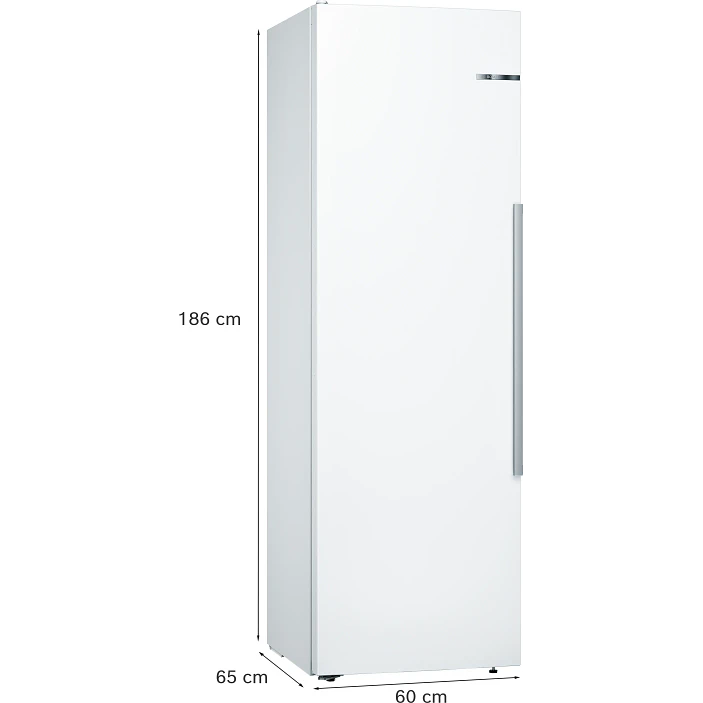 Frigorífico de libre instalación 186 x 60 cm Serie 6 KSV36AWEP - BOSCH 5