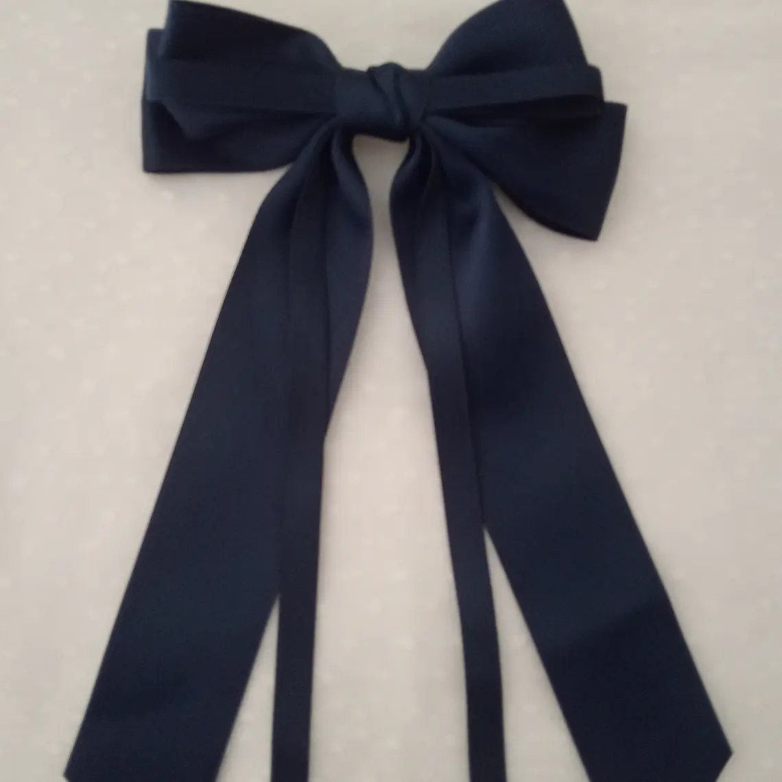 Lazo de Raso Azul Marino 1