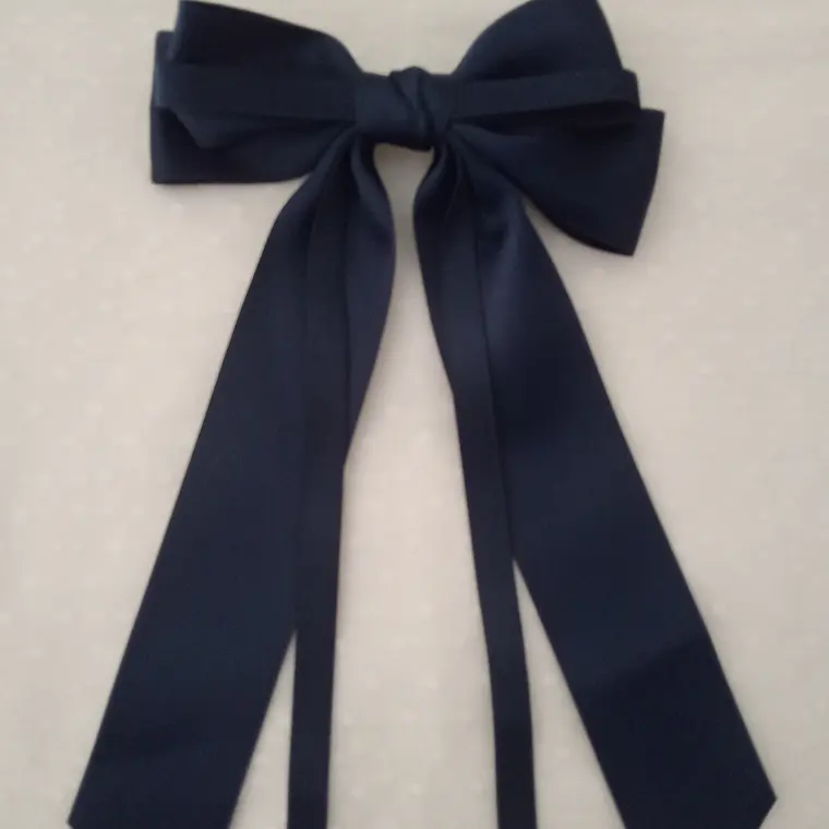 Lazo de Raso Azul Marino 1