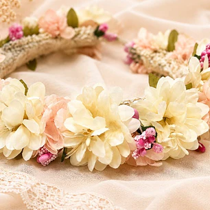 Corona flores