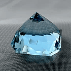 Topacio Suizo-6.55ct-10x10mm-c/asscher radiante-AAAA 4