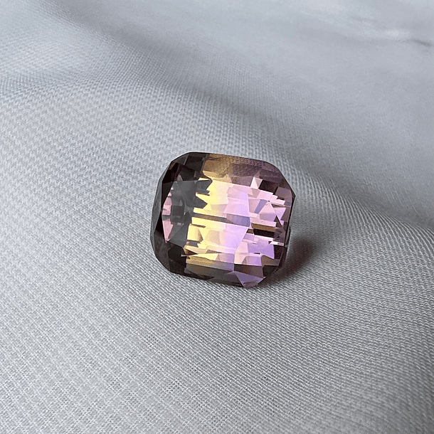 Ametrino-7.20ct-12x10.1mm-c/cojín alargado especial-AAAA 