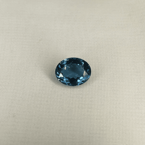 Topacio london blue-3.10ct-10.3x8.2mm-c/óvalo-AAA 