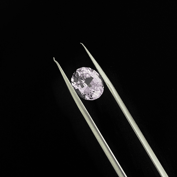 Cuarzo Lavanda-3.50ct-11x9.1mm-c/óvalo-AAA 