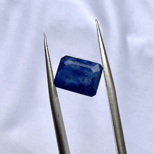 Lapislázuli-3.00ct-9.8x7.7mm-c/octágono-Alta 