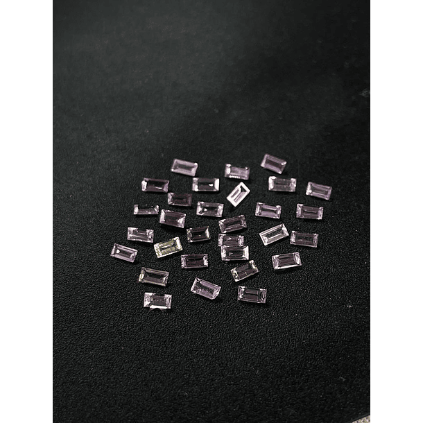 Pedido especial de Zafiros corte baguette 