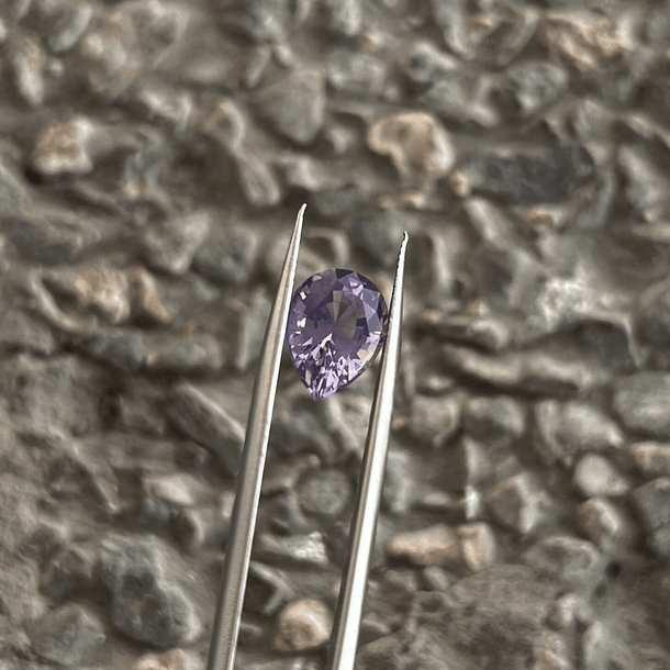 Cuarzo Lavanda-3.85ct-12.2x9.1x7mm 